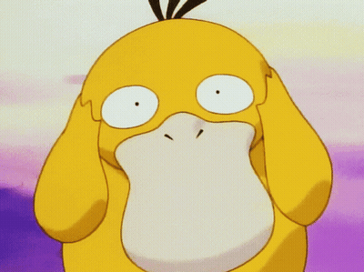 Yellow Duck Covering Eyes