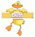 Yellow Duck Enjoy Hanging GIF