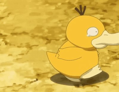 Yellow Duck Hugging Pikachu GIF