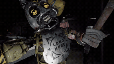 Yellow-Eyed Machine Close Up GIF