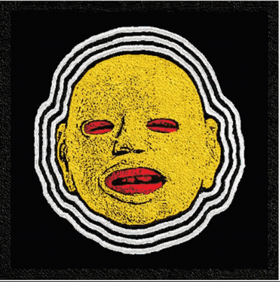 Yellow Face With Red Eyes GIF