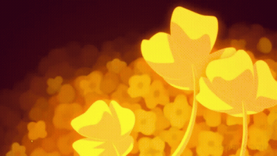 Yellow Flowers Saying Flowers GIF