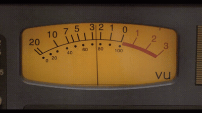 Yellow Gauge With VU On Bottom GIF
