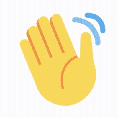 Yellow Hand Giving High Five GIF