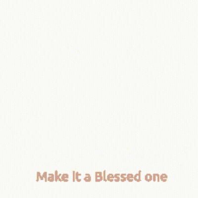 Yellow Hello Sunday Sign GIF