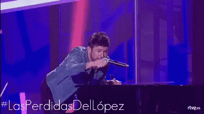 Yellow Jacket Singer Bows My Head M' Lady GIF
