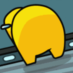 Yellow Neon Funny Twerk GIF