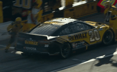Yellow Race Car Number 20