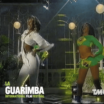 Yellow Shirt Man Blue Shorts Hands Hips Brasil GIF