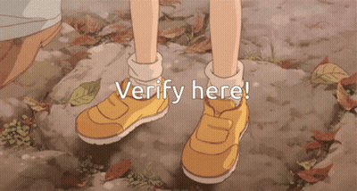 Yellow Shoes Verify Here GIF