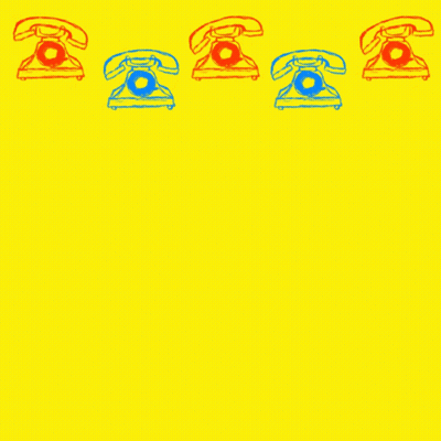 Yellow Sign Saying Thank You Volunteers In Red And Blue GIF