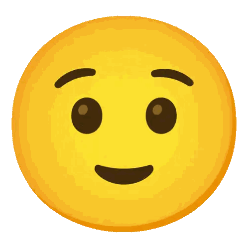 Yellow Smiley Face Sticker