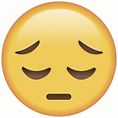 Yellow Smiley Face Eyes Closed GIF