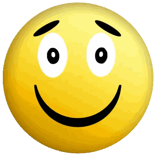 Yellow Smiley Face Sticker