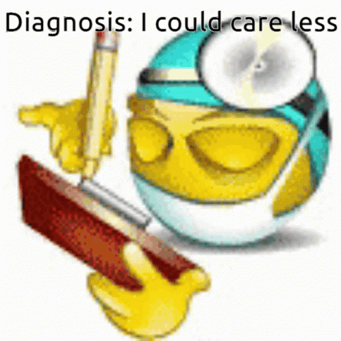 Yellow Smiley Face Wearing Doctor Hat And Glasses Holding Pen And Book GIF