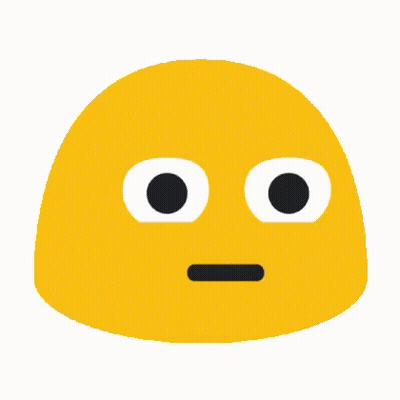 Yellow Smiley Face With Big Eyes GIF