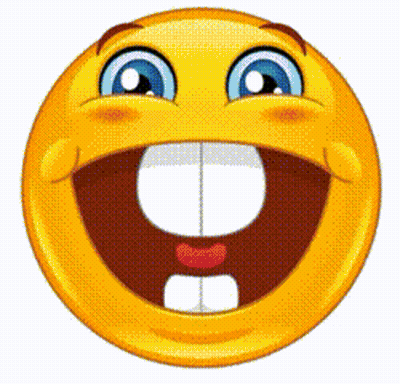 Yellow Smiley Face With Big Smile GIF