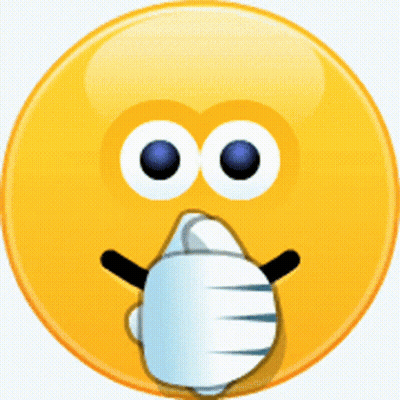 Yellow Smiley Face With Blue Eyes GIF