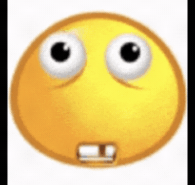 Yellow Smiley Face With Missing Tooth GIF