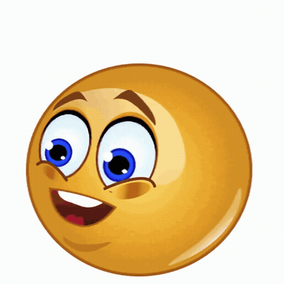 Yellow Smiley Face With Red Kiss GIF