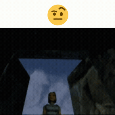 Yellow Smiley Face With Smirk GIF