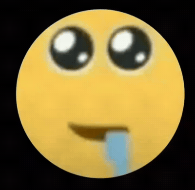 Yellow Smiley Face With Tear GIF
