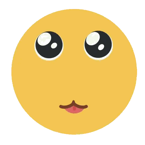Yellow Smiley Face With Tongue Sticker