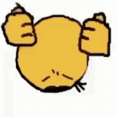 Yellow Smiley Fists Up Mouth Open GIF