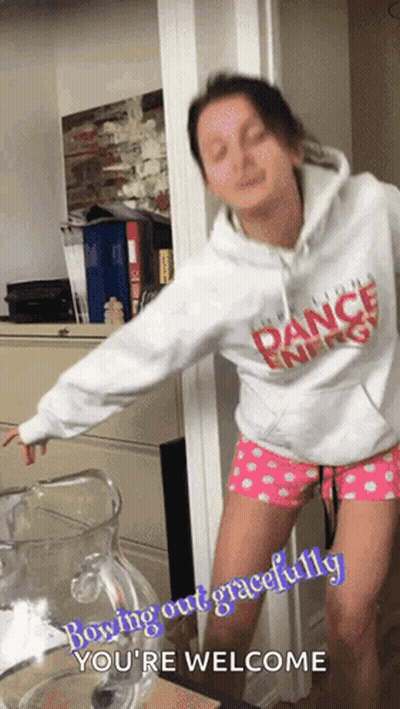 Yellow Smiley In Party Hat Blowing Horn GIF