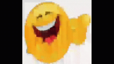 Yellow Smiley Pixel Art Open Mouth GIF