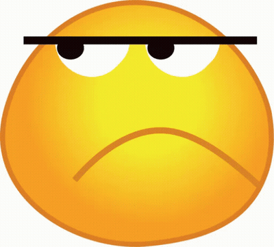 Yellow Smiley Sad Face GIF