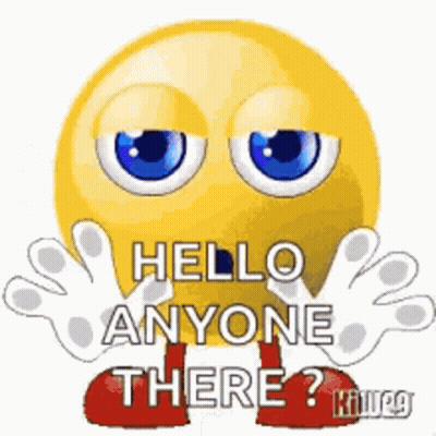 Yellow Smiley Saying Hello GIF