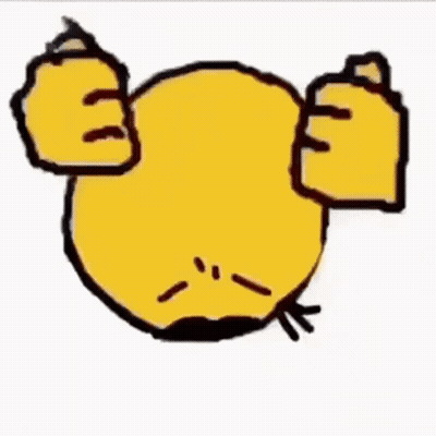 Yellow Smiley Screaming GIF