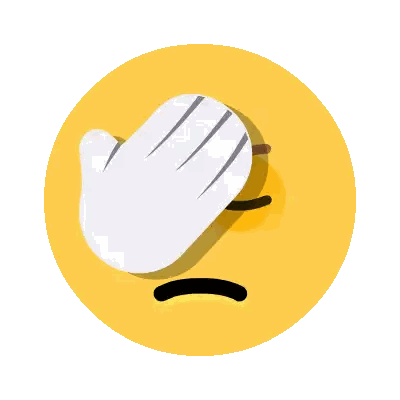 Yellow Smiley With Bandaged Hand Sticker