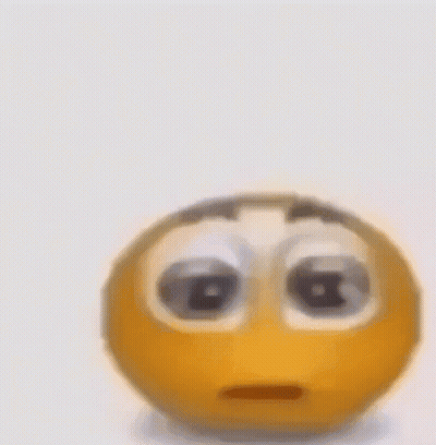 Yellow Smiley With Holy Molly Speech Bubble GIF