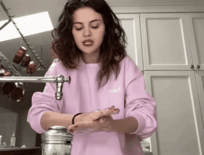 Yellow Sponge Smiling GIF