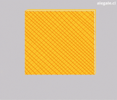 Yellow Square Cookie With Bite GIF