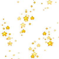 Yellow Stars And Circles Sticker