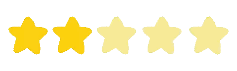 Yellow Stars In Row Sticker