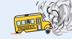 Yellow Struggle Bus GIF