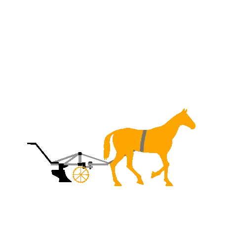 Yellow Tractor With Continental Tires Sticker