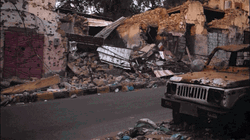 Yemen Collapsed Building GIF