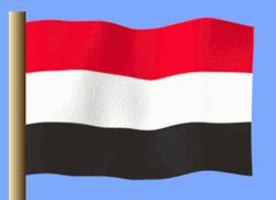 Yemen Flag Pole GIF