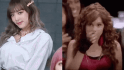 Yena Mimicking Debby Ryan GIF