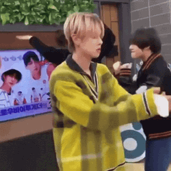 Yeonjun Full Of Life Twerking Among Us Meme GIF