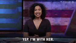Yep Im With Her Candice Owens GIF