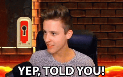 Yep Told You So Redfalcon GIF