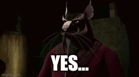 Yes And No Splinter GIF