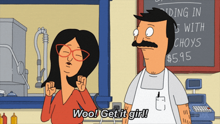 Yes Girl Bobs Burgers Linda And Bob Belcher GIF