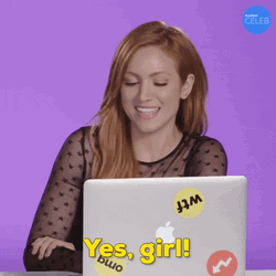 Yes Girl Brittany Snow GIF